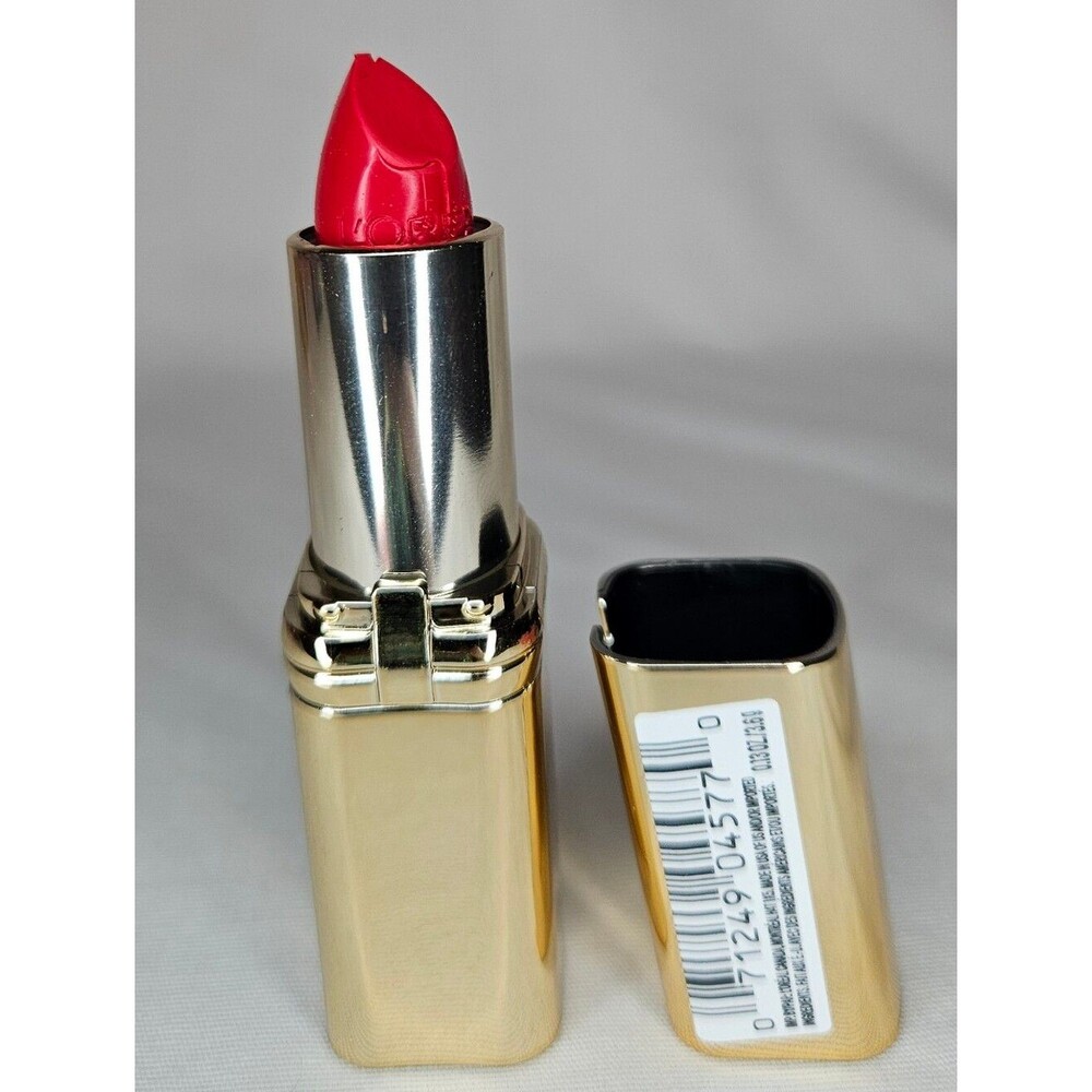 L'Oreal Paris Colour Riche Satin Lipstick 350 British Red New Classic NWT